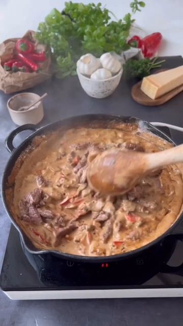 Паста с говядиной. смотреть онлайн