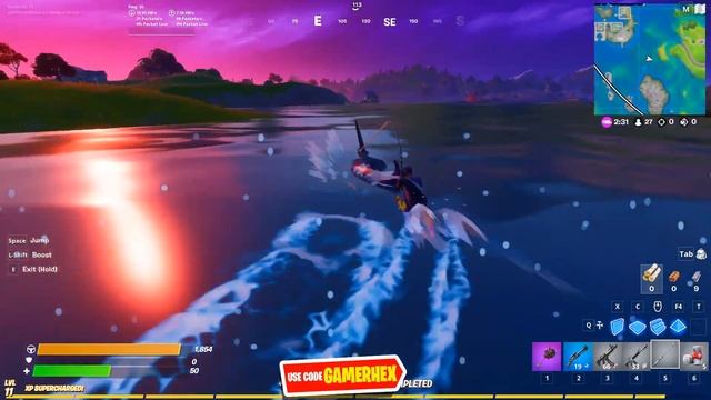 How To Easily Ride A Shark - Fortnite Chapter 2 Season 3 смотреть онлайн