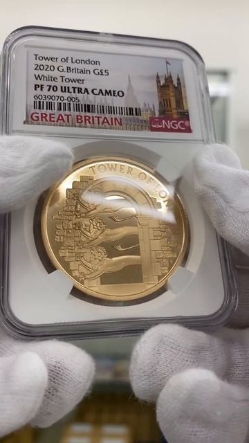 2020 英国 ロンドン塔コインコレクション 5ポンド金貨 プルーフ NGC PF 70 UC 最高鑑定 完全未使用品 смотреть онлайн
