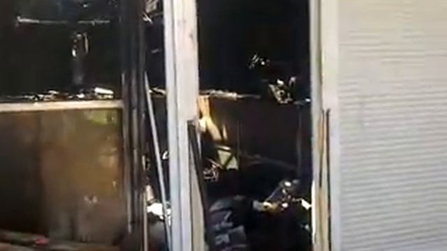 Рынок Виноградарь.ПОСЛЕ ПОЖАРА! Вид с улицы.1/2 ЧАСТЬ смотреть онлайн