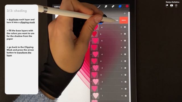 Create this paper cut effect in Procreate смотреть онлайн