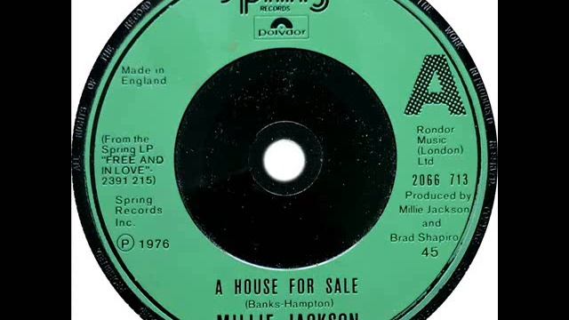 Millie Jackson - A House For Sale смотреть онлайн