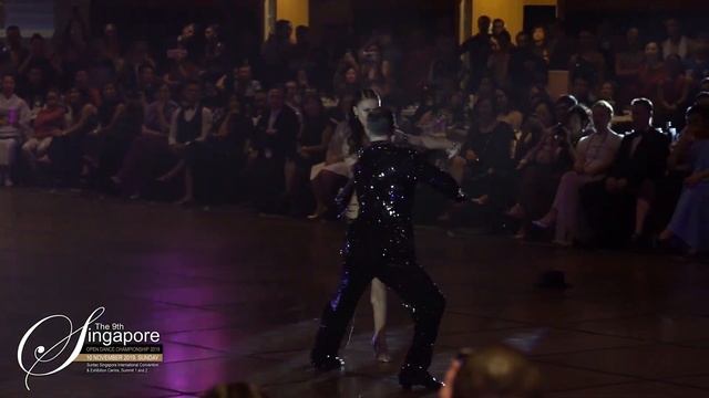SODC2019 Latin Cha Cha show by Stefano Di Filippo & Dasha Chesnokova смотреть онлайн