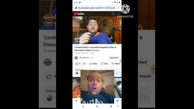 Reaction to "Limited Edition" Irresistible Raspberry Blast & Chocolate Cookies #review смотреть онлайн
