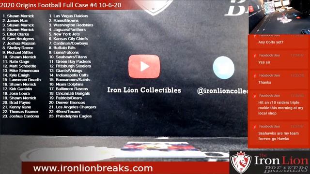 2020 Origins Football Full Case #4 10-6-20 смотреть онлайн
