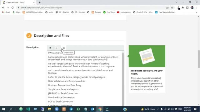 Kwork সার্ভিস তৈরি করুন খুব সহজে-Create and publish Kwork service(Gig) смотреть онлайн