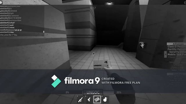 Playing as UNGOC in Roblox Scp rBreach смотреть онлайн