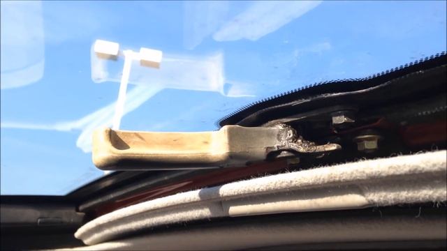 Toyota Previa Sunroof lever replacement смотреть онлайн