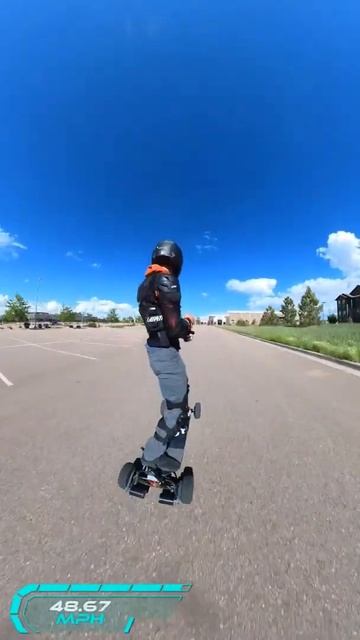 Fast Electric Skateboard 0-50 MPH - Heath Lewis 20S ESK8 Acceleration смотреть онлайн
