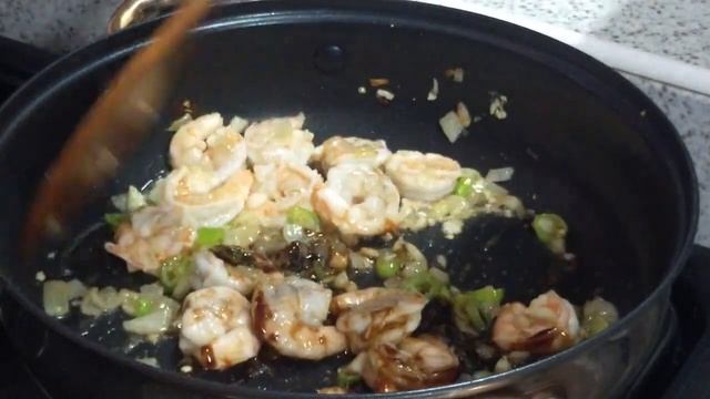 Simple Homemade Shrimp broccoli Spicy смотреть онлайн
