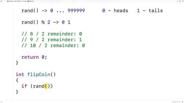 Coin Flip Simulator | C++ Example смотреть онлайн