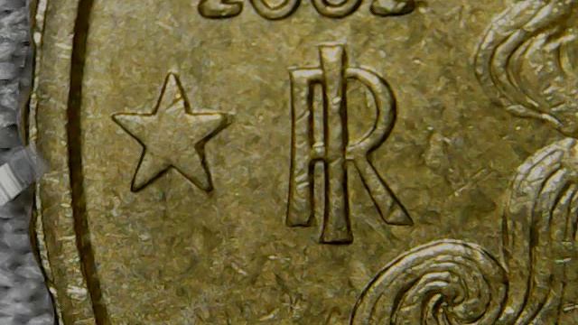 10 cent 2002 Italy - RARE Defect coin смотреть онлайн