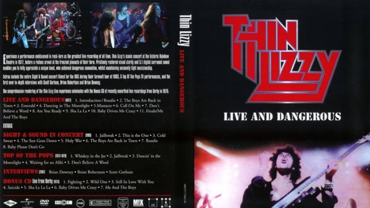 Thin Lizzy - Live And Dangerous at the Rainbow (1978) смотреть онлайн