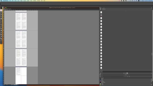 QuarkXPress 2023 How to duplicate pages content in batches смотреть онлайн