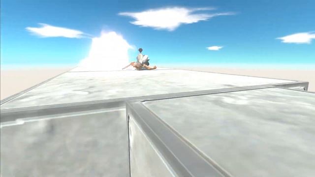 MEGA LASER THROWS UNITS AT ALIEN - ANIMAL REVOLT BATTLE SIMULATOR смотреть онлайн