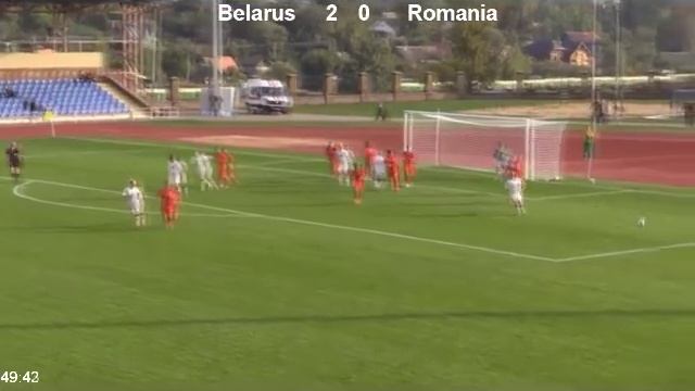 Беларусь WU-19 – Румыния WU-19. Видео голов. смотреть онлайн