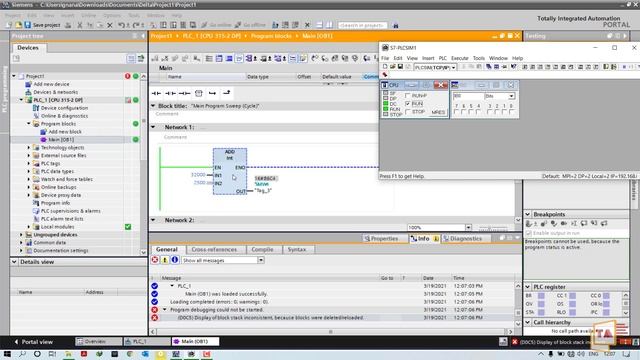05 Siemens TIA Portal In Tamil | Math Functions ADD смотреть онлайн