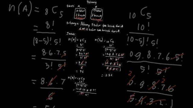 Dalam keranjang A terdapat 10 butir telur,... | Matematika Untu | Kelas 12 | 4 | Matematika смотреть онлайн