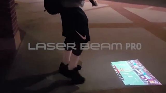 Watching yourself play football in the streets-Laser Beam Pro C200 смотреть онлайн