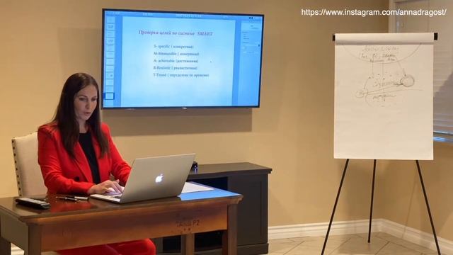 психолог Анна Драгост. "Как правильно ставить цели?" смотреть онлайн
