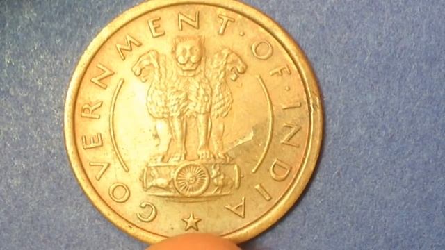 India 1 Pice 1952 & 50 Paise Coin смотреть онлайн