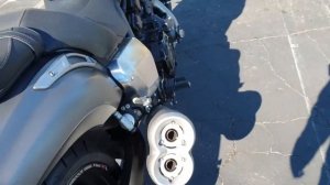 Yamaha Vmax 1700 walk around, detail and sound
