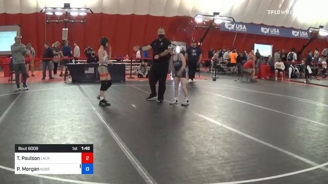 38 Kg Rr Rnd 2 - Tyler Paulson, LaCrosse Area Wrestlers Vs Perry Morgan, Kobra Kai Training смотреть онлайн