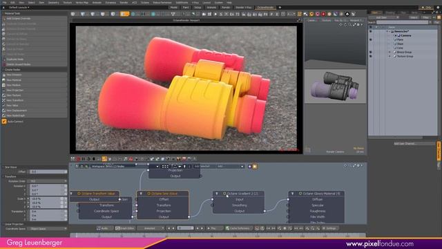 MODO Octane _ Gradient Inputs For Octane