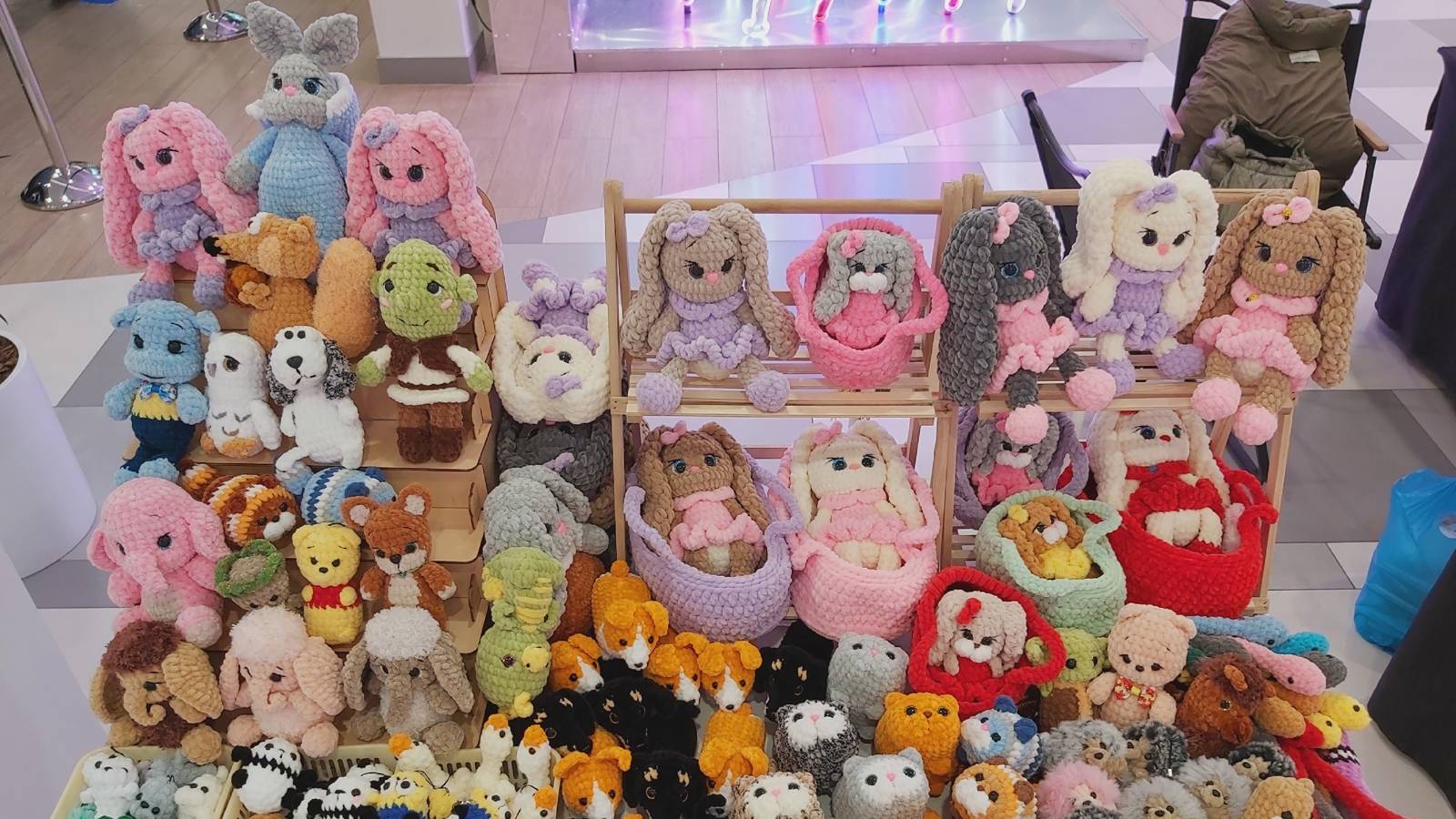 Двухдневная ярмарка выходного дня в ТРЦ. Что навязала, как готовилась. Видео с ярмарки))) смотреть онлайн