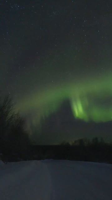 AURORA borealisСеверное сияние на Кольском п-ове в марте 2021.Красота вокруг нас!