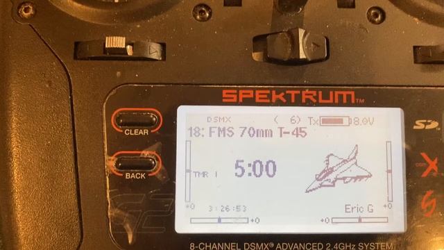 T-45 EDF - Setting up Full Span Flaps on RC airplane with DX8G2 Radio смотреть онлайн