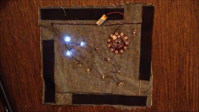 Arduino LilyPad Simple Board LED Panel смотреть онлайн