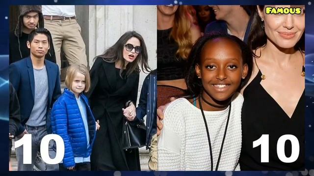 Vivienne Jolie-Pitt  vs Zahara Jolie-Pitt(angelina doughters) transformation⭐2022 смотреть онлайн