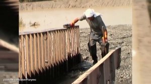 Добыча золота на Колыме. Артель Астра. Съемка золота с промприбора. Сусуман