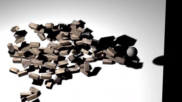 Brick Wall (3DS Max 2010 REACTOR) CGI смотреть онлайн