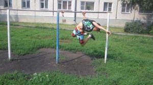 Medio Yo Yo на турнике!