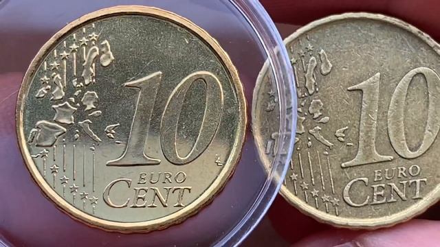 10 euro cent 2001 Spain ESPAÑA Monedas смотреть онлайн