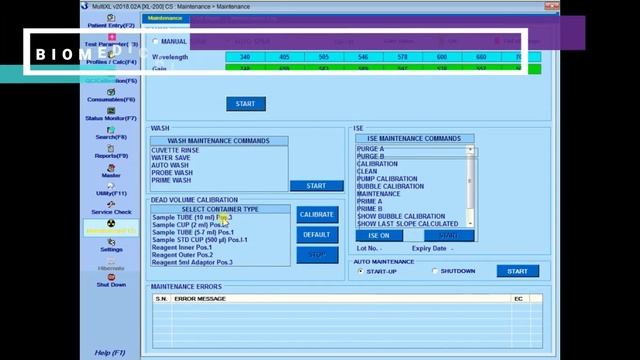 Dead volume calibration |ERBA XL-200| Chemistry Analyzer смотреть онлайн