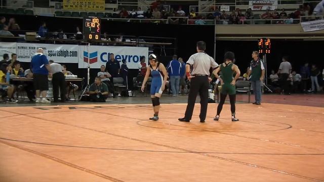 2011 States - 100G - Allene Somera vs Mikayla Pico смотреть онлайн
