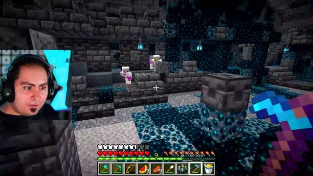 LYON URLA E CHIUDE MINECRAFT PER COLPA DEL WARDEN IN LIVE!! смотреть онлайн