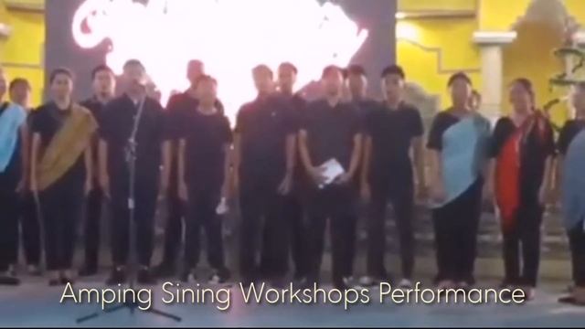 NATIONAL COMMISSION FOR CULTURE AND THE ARTS | AMPING SINING WORKSHOPS 2019 смотреть онлайн