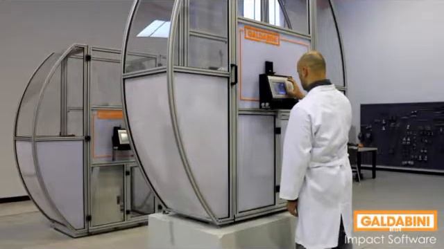 Маятниковый копер Galdabini Impact 300 смотреть онлайн