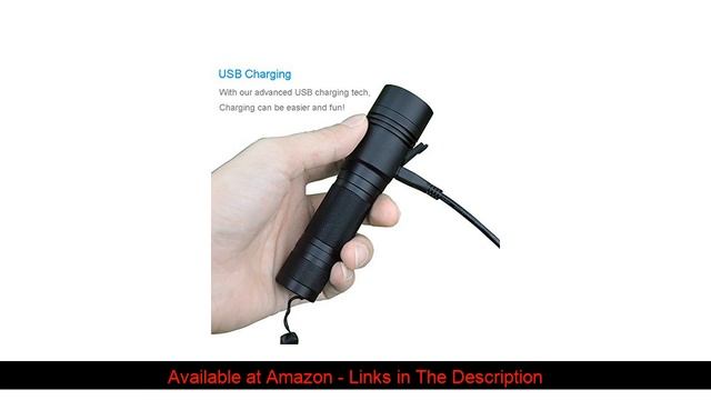 ▶️ TATTU U1 UV Flashlight 395nm Black Light Torch Rechargeable Blacklight 5W Ultraviolet LED Lamp w смотреть онлайн