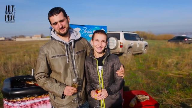 Подарок от мужа - полет на воздушном шаре 25.04.2016 г. смотреть онлайн