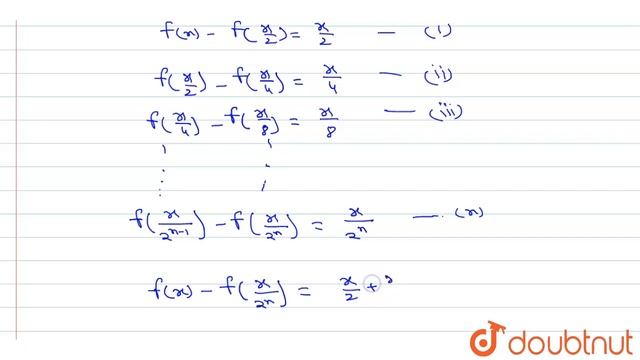 If `f:RrarrR` is a continuous function satisfying `f(0)=1` and `f(2x)-f(x)=xAAxepsilonR` смотреть онлайн