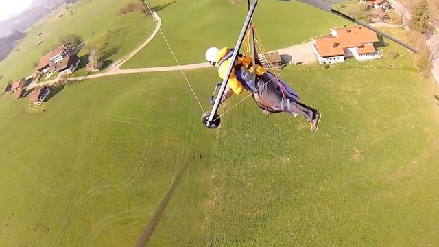 Tandem-Drachenfliegen, Hans Kiefinger, Landeeinteilung & Landung смотреть онлайн