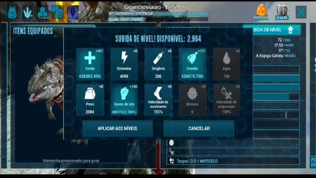 Ark mobile ||Taming Giga level 10,000 (domando giga lvl 10.000 смотреть онлайн
