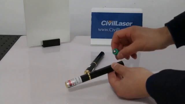589nm 5mW Yellow Laser Beam смотреть онлайн