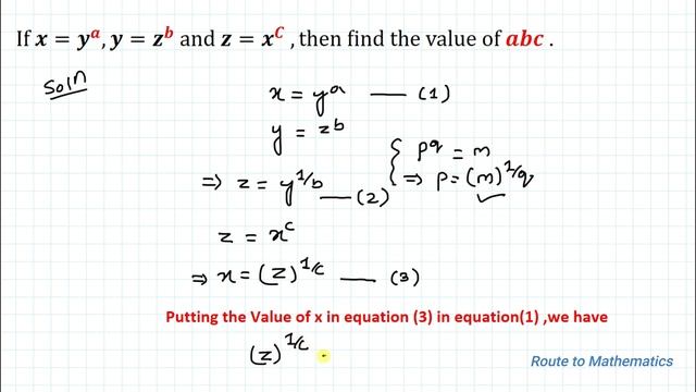 Solve This Exponential Equation And Find the Value of abc =? смотреть онлайн