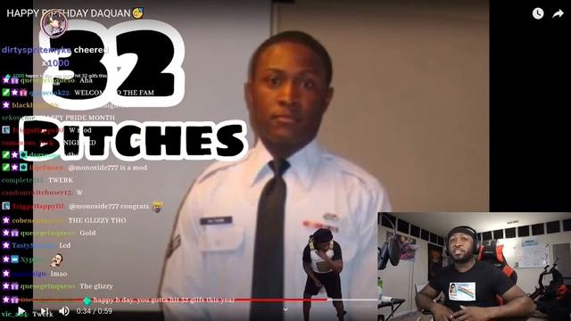 Daquan Wiltshire Reacts To “HAPPY BIRTHDAY DAQUAN” Monoxide смотреть онлайн